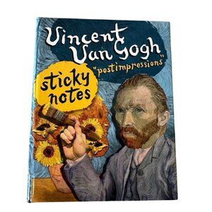 Vincent Van Gogh Sticky Notes Set Postimpressions Art Gift Office Stationery